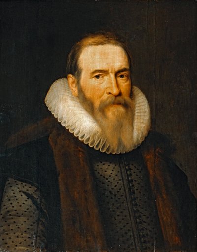 Jan van Oldenbarneveld. 1617 - Jan van Oldenbarneveld ... af Michiel Jansz. van (attr. to) Mierevelt