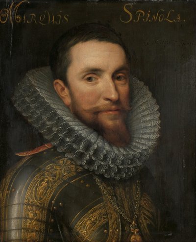 Portræt af Ambrogio Spinola af Michiel Jansz van Mierevelt (workshop of)