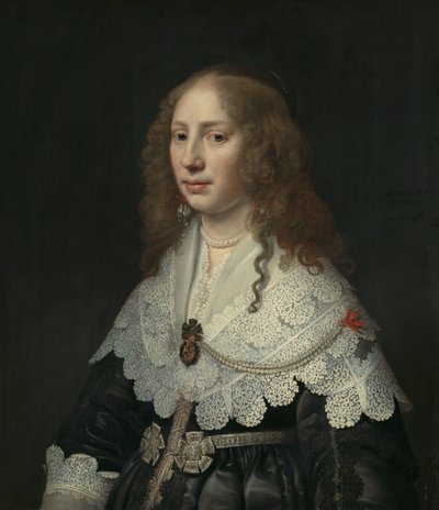 Portræt af Aegje Hasselaer Portræt af Aegje Hasselaer (1617-64) af Michiel Jansz van Mierevelt