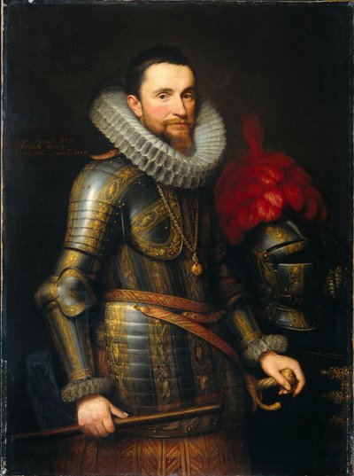 Portræt af Ambrosio Spinola 1569-1630, 1609 af Michiel Jansz van Mierevelt