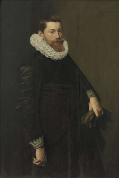 Portræt af en gentleman af Michiel Jansz van Mierevelt