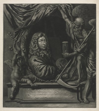 Selvportræt af Michiel van Musscher