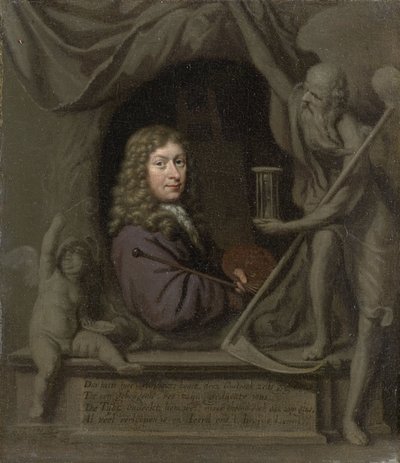 Selvportræt af Michiel van Musscher