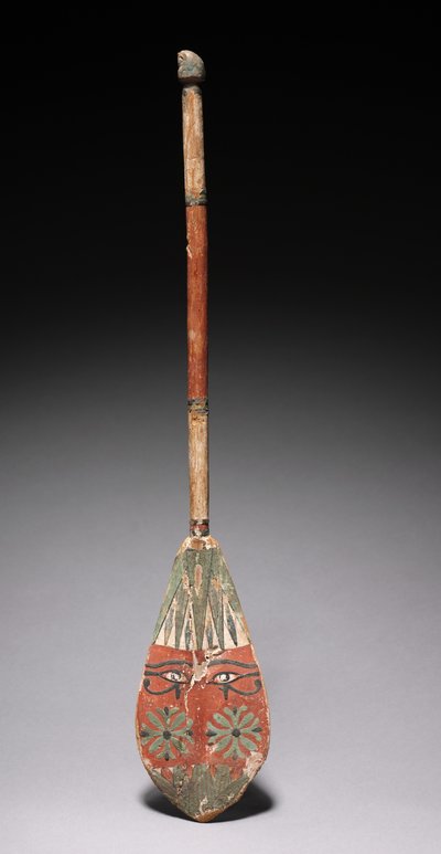 Model Steering Oar, 2040-1648 f.Kr af Middle Kingdom Egyptian