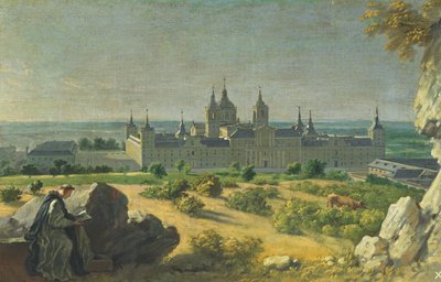 Klosteret El Escorial af Miguel Angel Houasse