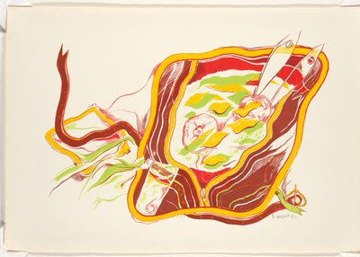 Række af Miguel Ángel Cárdenas (signed by artist)