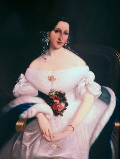 Luisa Pesjak, c1835 af Mihael Stroj