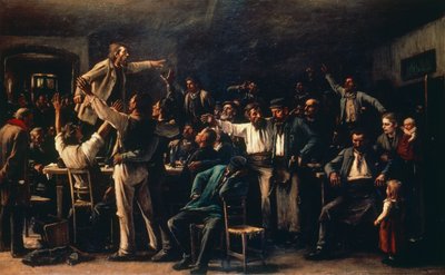 Strejke af Mihály Munkácsy