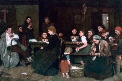 Uden titel, c1864-1900 af Mihály Munkácsy
