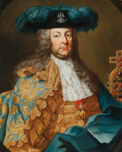 Portræt af kejser Frans I af Østrig 1708-1765. af Mijtens