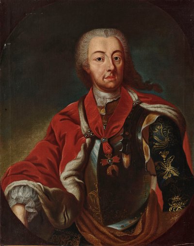 Portræt af prins Charles Alexander af Lorraine 1712-1780. af Mijtens