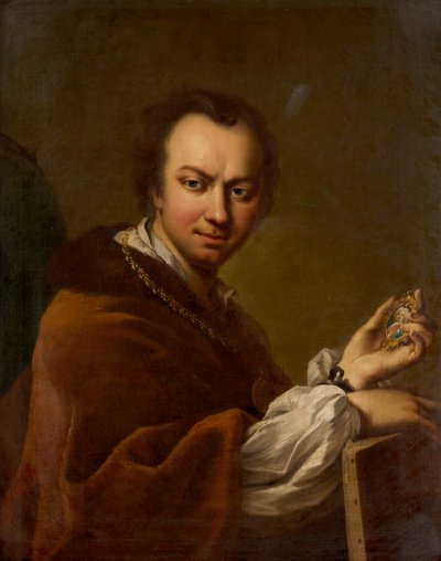 Selvportræt, 1731-1734. af Mijtens