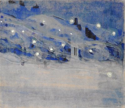 Sparks III, 1906. af Mikalojus Konstantinas Čiurlionis