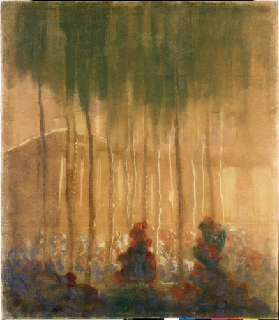 Sommer (III) af Mikalojus Konstantinas Čiurlionis