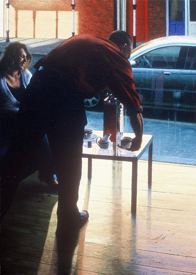 At blive serveret af Mike Briscoe