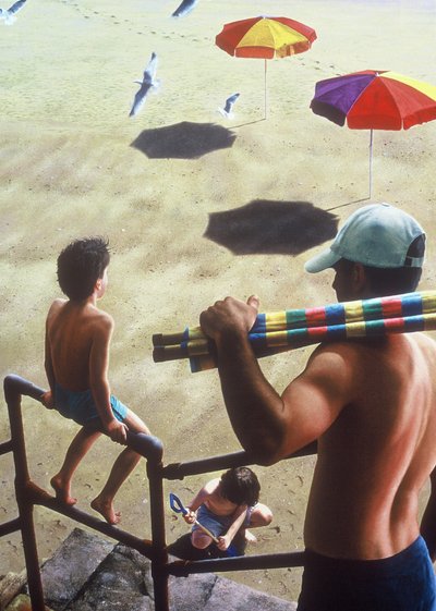 Ned ad promenadens trin af Mike Briscoe