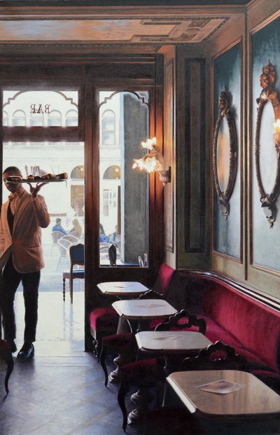 Florian (olie på linned) af Mike Briscoe