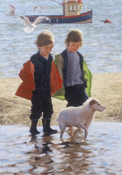 Går tur med hunden af Mike Briscoe