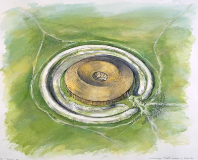 Woodhenge, c25. århundrede f.Kr., c1990-2010 af Mike Seaforth