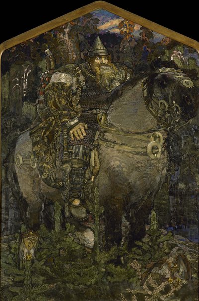 Bogatyr, 1898 af Mikhail Aleksandrovich Vrubel