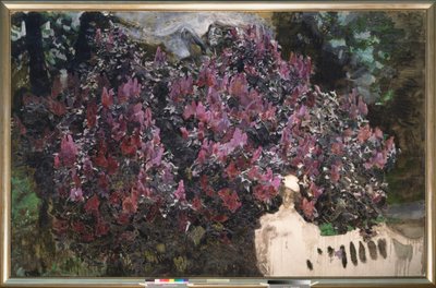 Syrener (syrener) - Maleri af Mikhail Alexandrovich Vrubel (Vrubel) (1856-1910), olie på lærred af Mikhail Aleksandrovich Vrubel