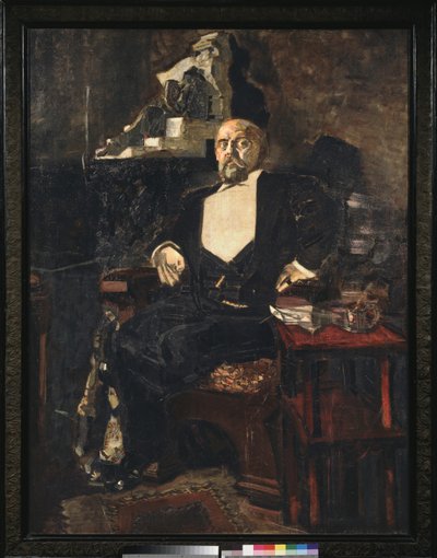 Portræt af Savva Manontov, 1897 af Mikhail Aleksandrovich Vrubel