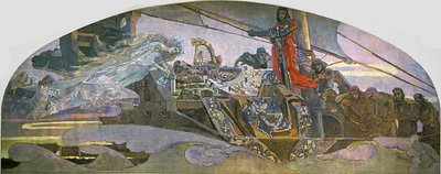Drømmeprinsesse The Distant Princess, 1896 af Mikhail Aleksandrovich Vrubel
