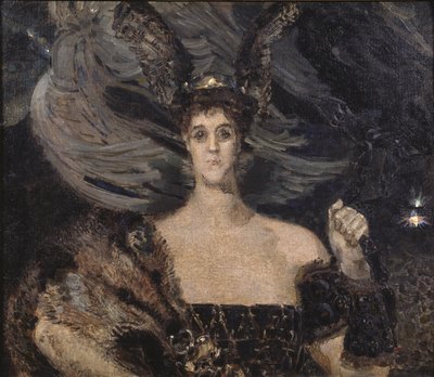 Valkyrien. Portræt af kunstneren og protektor grevinde Maria Tenisheva 1867-1928, 1899 af Mikhail Aleksandrovich Vrubel