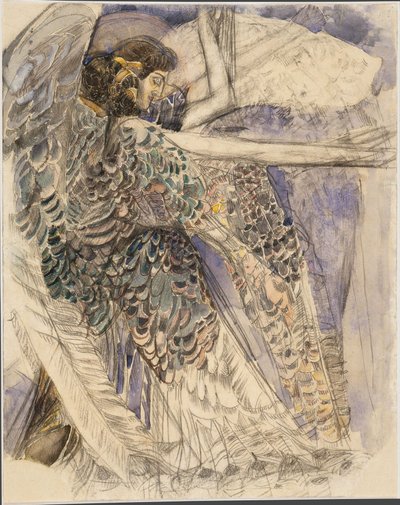 Seraph, 1904-1905. af Mikhail Aleksandrovich Vrubel
