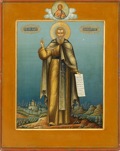 Sankt Macarius af Unzha, ca. 1910 af Mikhail Ivanovich Dikaryov