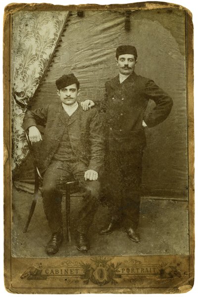 Vintage-portræt af Mikhail Pogosov