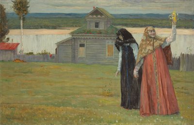 To søstre af Mikhail Vasilievich Nesterov
