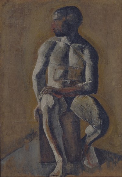 Portræt af Kirill Zdanevich 1892-1969, 1910