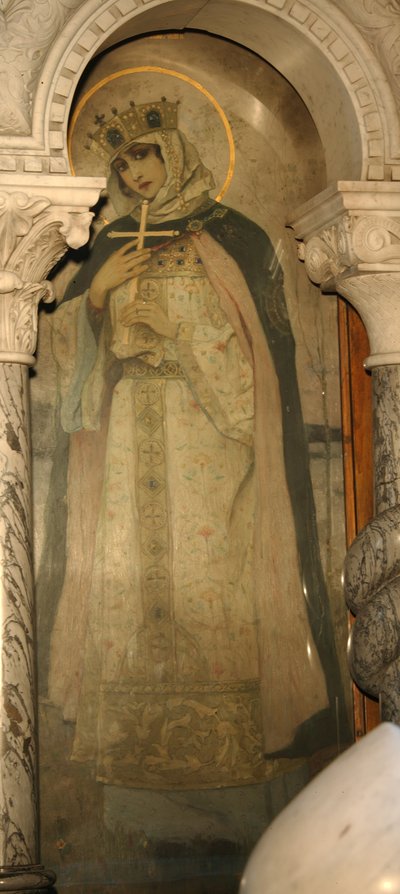 Sankt Olga, prinsesse af Kiev, 1885-1896 af Mikhail Vasilievich Nesterov
