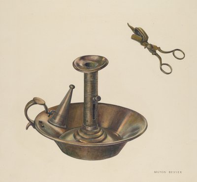 Lysestage af Milton Bevier