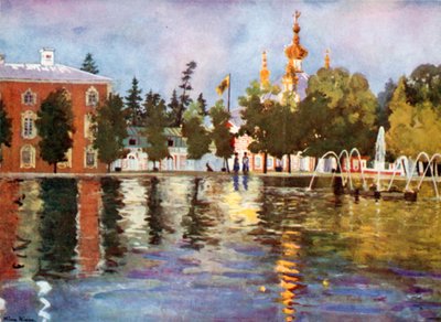 Zarkirken, Peterhof af Mima Nixon