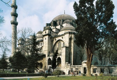 Suleymaniye-moskeen af Mimar Sinan