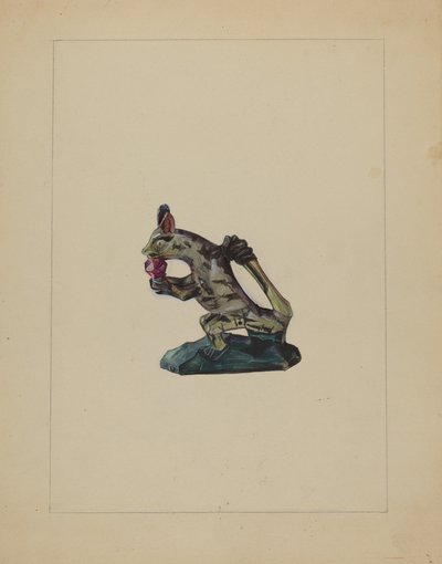 Pa. Tysk Figur af Mina Lowry