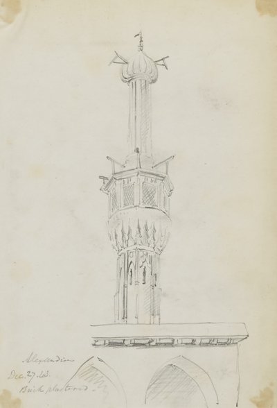 Alexandria, Egypten af Miner Kilbourne Kellogg