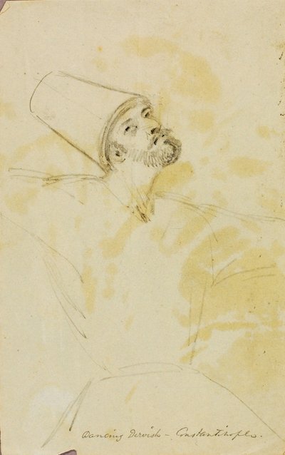 Dansende dervish, Konstantinopel af Miner Kilbourne Kellogg