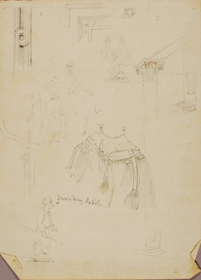 Dromedarsadel/studier af Miner Kilbourne Kellogg