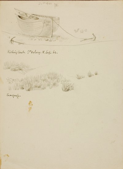 Fiskebåd/Seagrass, St. Valery af Miner Kilbourne Kellogg