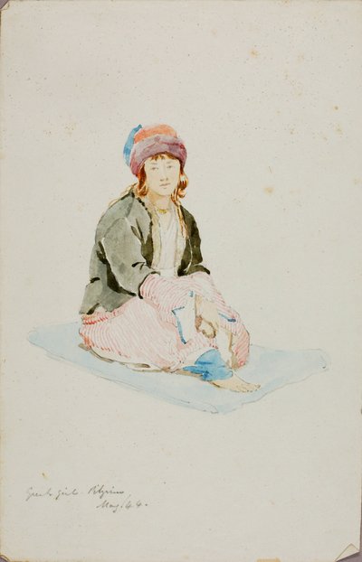 Græsk pige (Pilgrim) af Miner Kilbourne Kellogg
