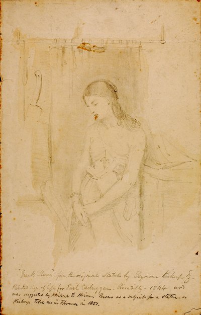 Græsk slave af Miner Kilbourne Kellogg