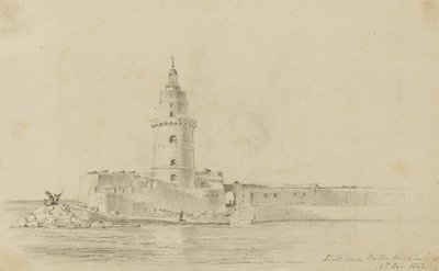 Fyrtårn, Civitavecchia af Miner Kilbourne Kellogg