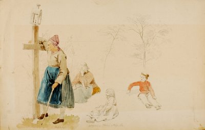 Figurer af bønder af Miner Kilbourne Kellogg