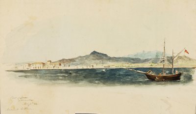 Havnen i Larnaca af Miner Kilbourne Kellogg
