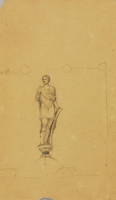 Statue af Hadrian af Miner Kilbourne Kellogg