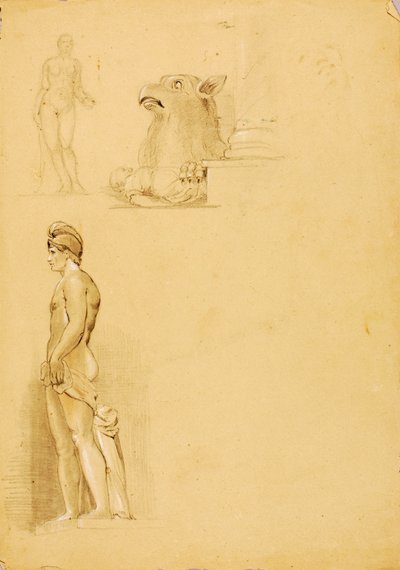 Studier af Sculante af Miner Kilbourne Kellogg