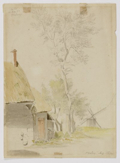 Vindmølle, St. Valery af Miner Kilbourne Kellogg